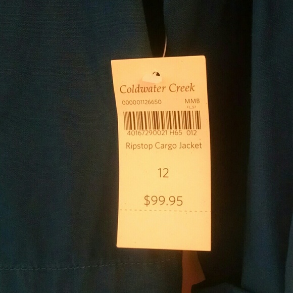 Coldwater Creek Ripstop Cargo Jacket - Picture 3 of 4